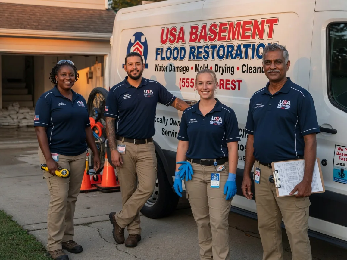 Basement Flood Cleanup company in Evening Shade, AR