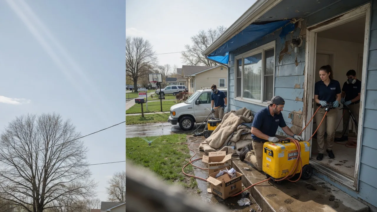 Basement Flood Cleanup in Evening Shade, AR near me